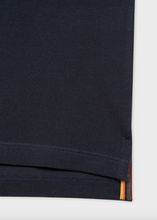 Load image into Gallery viewer, Blue Paint Splatter Polo Shirt