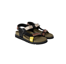 Load image into Gallery viewer, Caliban Signature Stripe Sandals