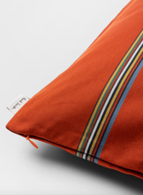 Load image into Gallery viewer, Signature Stripe Cushion Orange