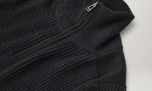 Load image into Gallery viewer, Stanley Quarter Zip Jumper Black