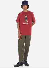 Load image into Gallery viewer, Barbour x Maison Kitsuné Beaufort Fox T-Burnt Red