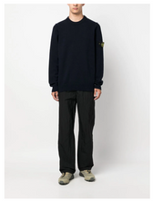 Load image into Gallery viewer, Blue Crewneck Knit
