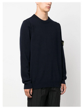 Load image into Gallery viewer, Blue Crewneck Knit