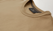 Load image into Gallery viewer, Khaki Centenary Sleeve Logo T-Shirt