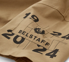 Load image into Gallery viewer, Khaki Centenary Sleeve Logo T-Shirt