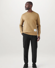 Load image into Gallery viewer, Centenary Applique Label Sweatshirt Khaki
