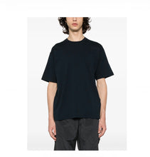 Load image into Gallery viewer, Stripes Six Print Short-Sleeve T-Shirt Blue