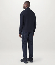Load image into Gallery viewer, Cole Quarter Zip Jumper Blue