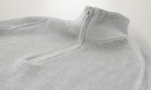 Load image into Gallery viewer, Cole Quarter Zip Jumper Light Grey