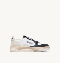 Load image into Gallery viewer, Sneakers Medalist Super Vintage Dark Grey And Blue