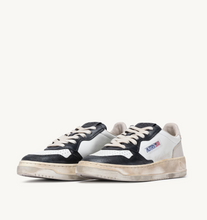 Load image into Gallery viewer, Sneakers Medalist Super Vintage Dark Grey And Blue