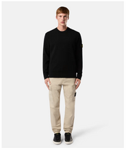 Load image into Gallery viewer, Crewneck sweater 'Stretch RWS' Black