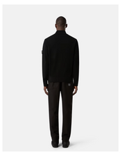 Load image into Gallery viewer, Black Half Zip Sweater