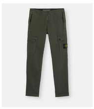 Load image into Gallery viewer, Green Slim Fit Cargo Pants