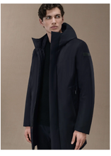 Load image into Gallery viewer, Terzilio Floating Eskimo Jkt Blue