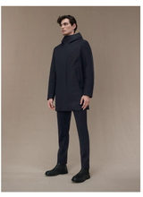 Load image into Gallery viewer, Terzilio Floating Eskimo Jkt Blue