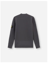 Load image into Gallery viewer, Grey Crewneck Sweater with Ribbed Details