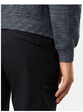 Load image into Gallery viewer, Black Jogger Cargo Pants