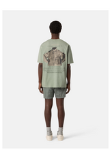 Load image into Gallery viewer, Sage Green Swim Trunks In Nylon Metal