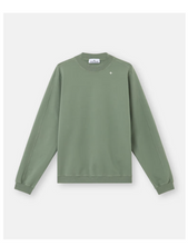 Load image into Gallery viewer, Crewneck Sweatshirt Musk Green Stellina