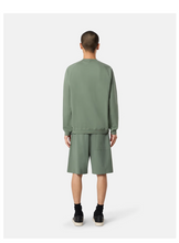 Load image into Gallery viewer, Crewneck Sweatshirt Musk Green Stellina