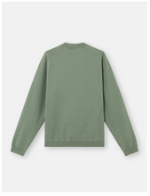 Load image into Gallery viewer, Crewneck Sweatshirt Musk Green Stellina