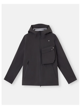 Load image into Gallery viewer, Hooded Jacket Lead Grey Stellina