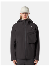 Load image into Gallery viewer, Hooded Jacket Lead Grey Stellina