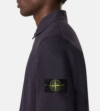 Load image into Gallery viewer, Ink Blue Polo Sweatshirt