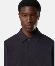 Load image into Gallery viewer, Ink Blue Polo Sweatshirt