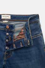 Load image into Gallery viewer, Bard LTD Regular-Slim 5 Pocket Jeans in Medium Blue Stretch Denim