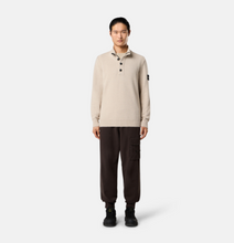 Load image into Gallery viewer, Half-zip Jumper Beige