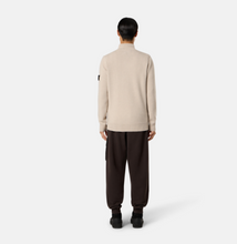 Load image into Gallery viewer, Half-zip Jumper Beige