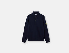 Load image into Gallery viewer, Half-zip Jumper Navy Blue