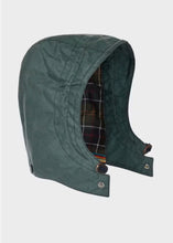 Load image into Gallery viewer, Paul Smith loves Barbour - Dark Slate Waxed Hood
