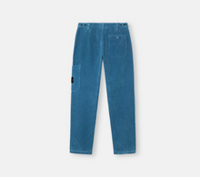 Load image into Gallery viewer, Corduroy Cargo Pants Blue