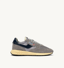Load image into Gallery viewer, Reelwind Sneakers In Plumbeo And Blue Space Nylon And Suede