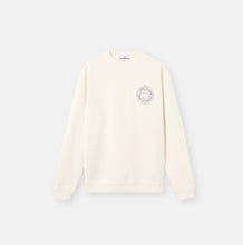 Load image into Gallery viewer, Crew neck sweatshirt 'Print' Ivory