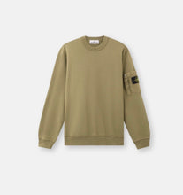 Load image into Gallery viewer, Crew neck sweatshirt 'Seasonal Pocket' Military Green