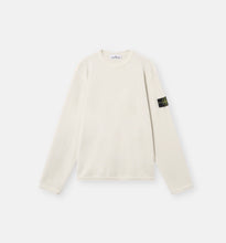 Load image into Gallery viewer, Mesh Stitch Organic Cotton Fleece Ivory