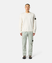 Load image into Gallery viewer, Mesh Stitch Organic Cotton Fleece Ivory