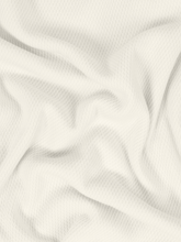 Load image into Gallery viewer, Mesh Stitch Organic Cotton Fleece Ivory