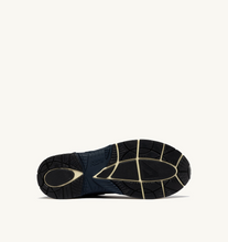 Load image into Gallery viewer, Hyperway Sneakers In Space Blue And Silver Mesh And Suede