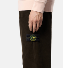 Load image into Gallery viewer, Logo-Appliquéd Wide-Leg Cotton-Corduroy Trousers Brown