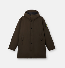 Load image into Gallery viewer, Shell Hooded Down Parka Green