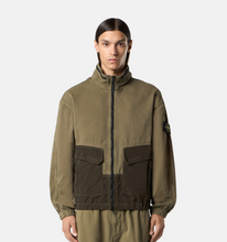 Load image into Gallery viewer, Overshirt In Organic Panama Cotton Military Green
