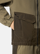 Load image into Gallery viewer, Overshirt In Organic Panama Cotton Military Green
