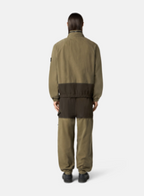 Load image into Gallery viewer, Overshirt In Organic Panama Cotton Military Green