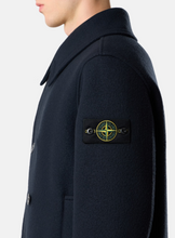 Load image into Gallery viewer, Peacoat With Double-Breasted Closure Navy Blue