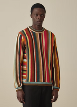 Load image into Gallery viewer, Boiled Merino Wool 'Signature Stripe' Sweater